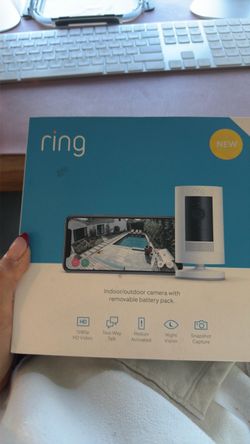 Never used ring camera