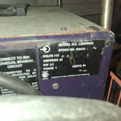 Hobart welder portable