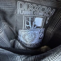 Dixxon “The Static” Men Flannel Shirt, Size XLT.