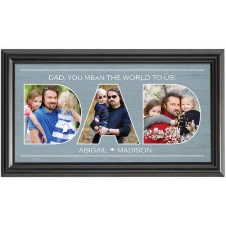 Personalized photo frame for Father’s Day gift