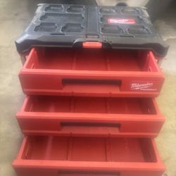 Milwaukee Packout 3 Drawer