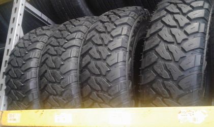 Five 255-70-17 Kenda Klever M/T Tires