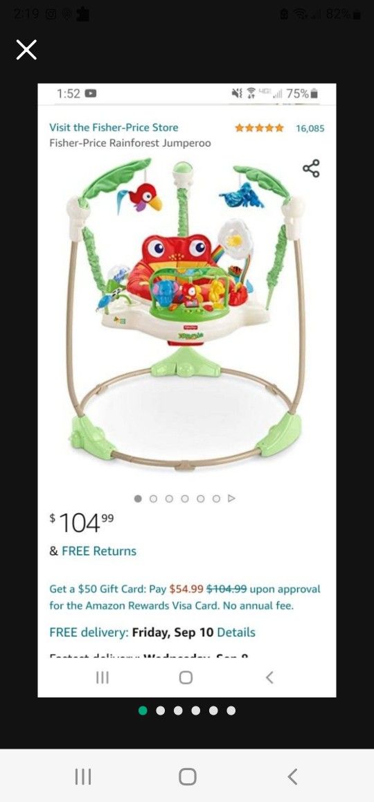 Fisher-Price Rainforest Jumperoo