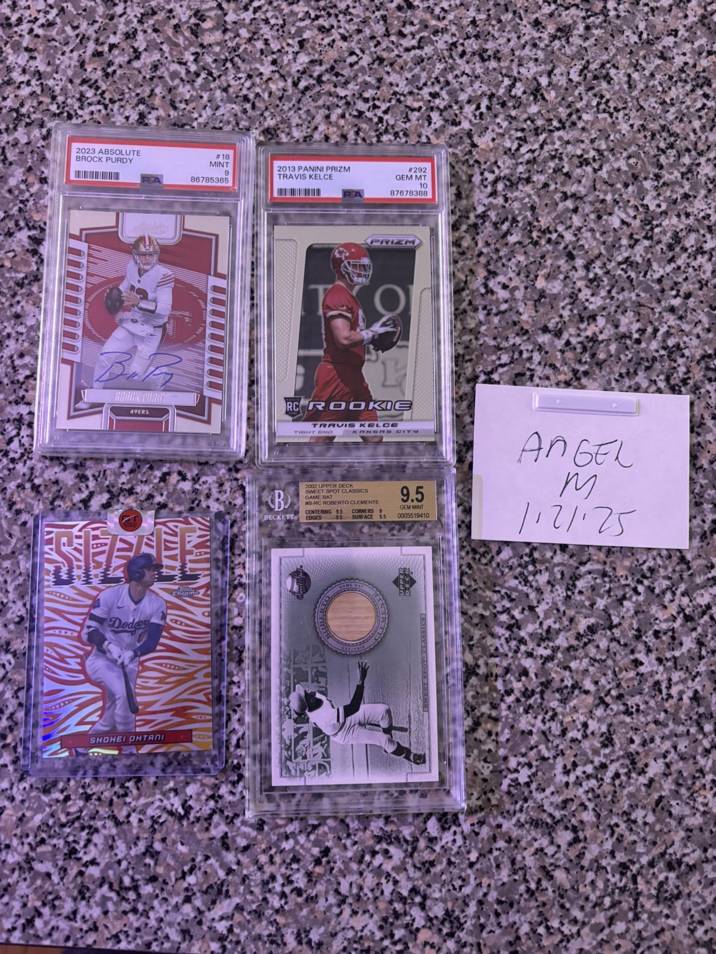 NFL/ MLB Cards