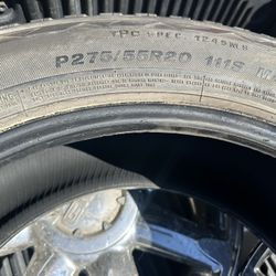 Used Bridgestone Dueler 275/55/20
