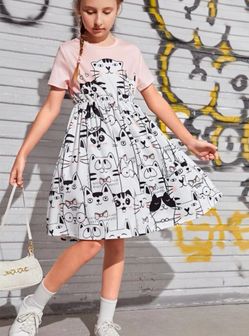 Girls Dress 11-12y