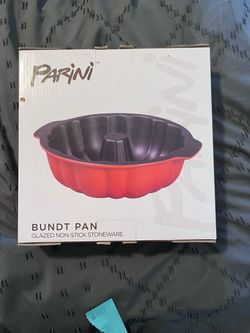 Parini Glazed Non-Stick Stoneware Bundt Pan