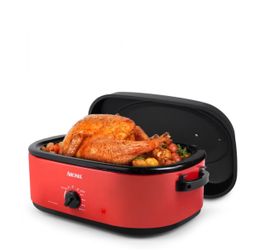 Aroma Electric Roaster Oven with Lid