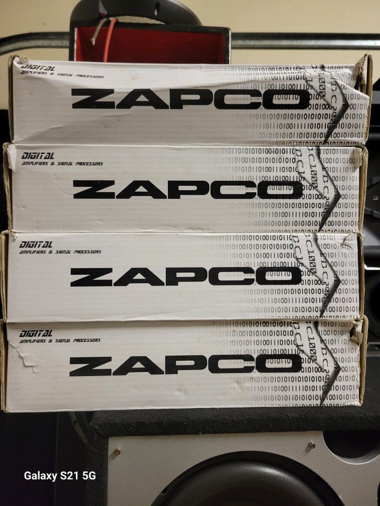 Zapco Power Amplifiers. Monoblock. DSP