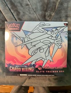 Chaos Rising Pokémon Center Elite Trainer Box