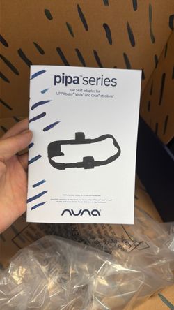 Nuna PIPA Car Seat Adapter for UPPAbaby Vista & Cruz Connects a Nuna PIPA series infant car seat to an UPPAbaby Vista or Cruz stroller. Packaging spe