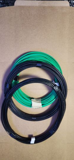 #6 Electric Wires- Set of 3 - Each 35ft Long  For EV/Tesla 60A Charger Installation