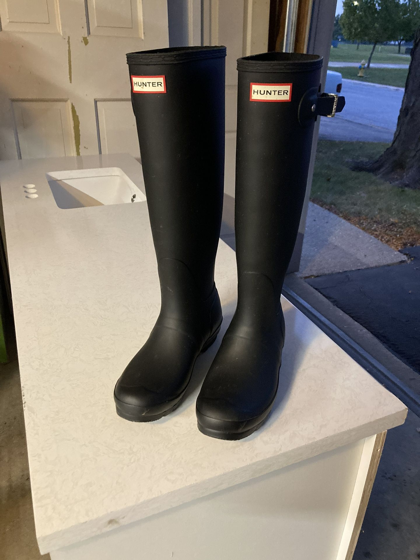 Hunter Women’s Boots Size  8