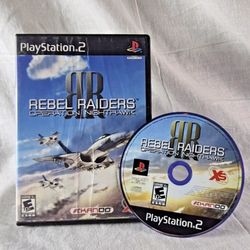 Rebel Raiders Operation Nighthawk Playstation 2 (XS Games, 2006)