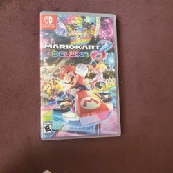 Mariokart Deluxe Nintendo Switch