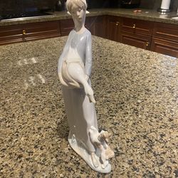 Lladro Porcelain Figurine – Woman with Goose