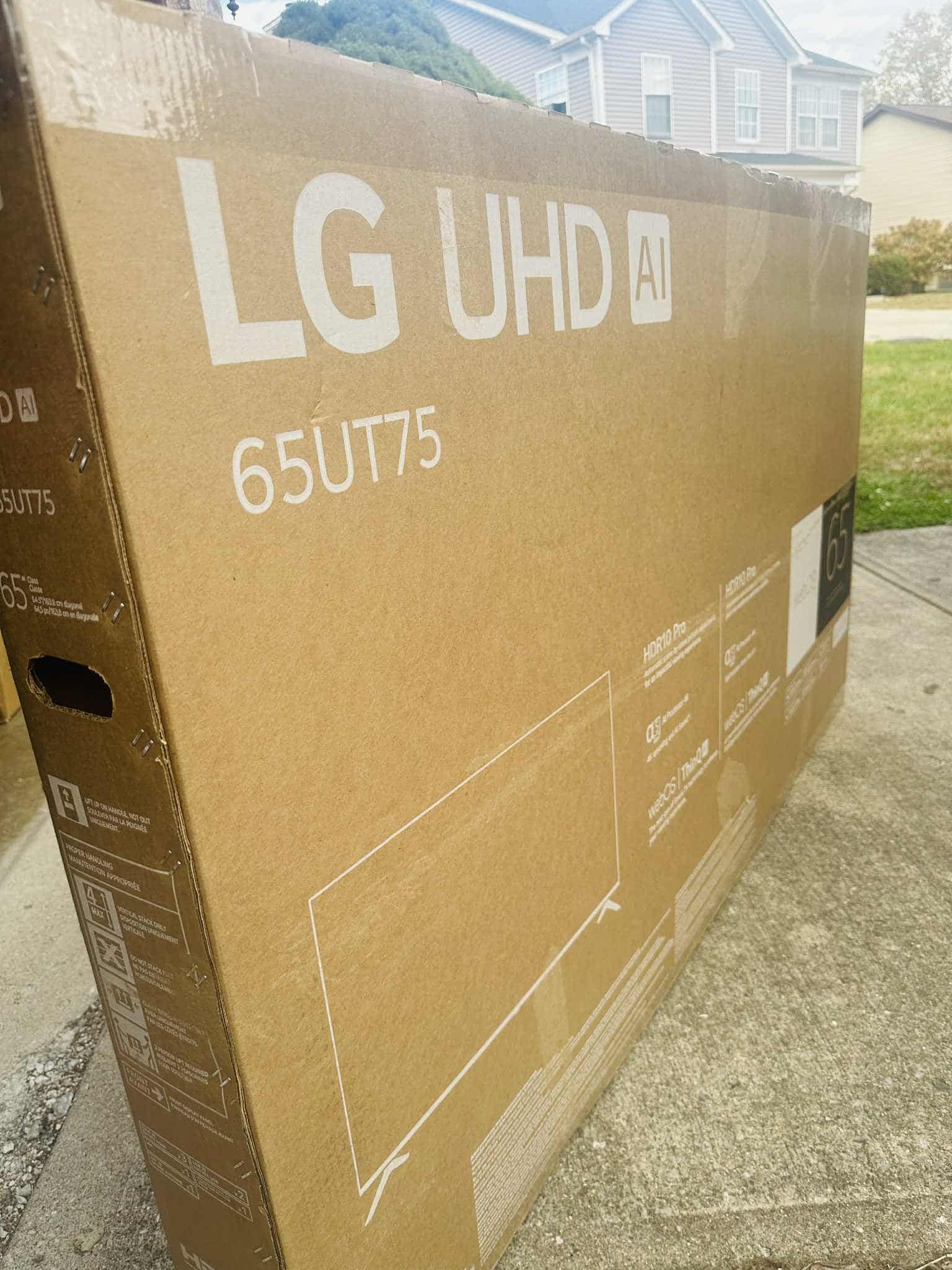 LG UHD 65” Smart TV 4K