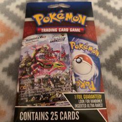 Pokemon Trading Card Game  Pack Contains 25 Cards 1 Foil Guaranteed UNOPENED 