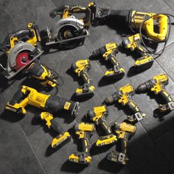 Dewalt 20v Mixed  Tools 