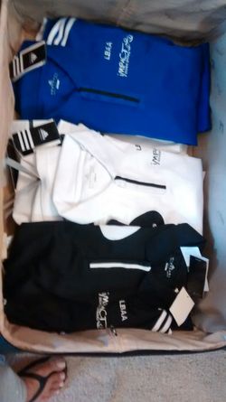 Lots of adidas polo brand new,