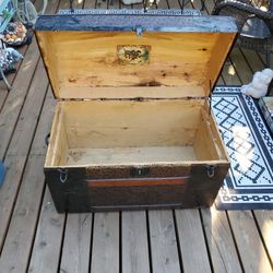 Antique Dome Trunk