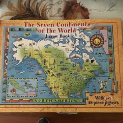 Seven Continents Puzzle Book(pending)