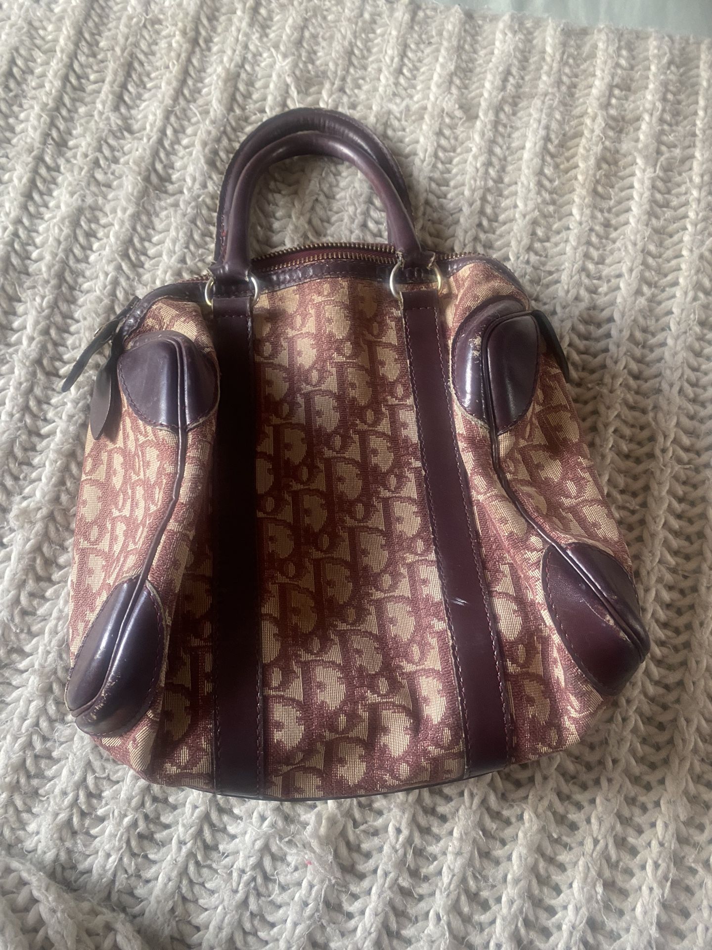 Used But AUTHENTIC 70-80s DIOR Small Tote Bag