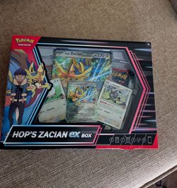 Pokemon Hops Zacian ex box with destined rivals and journey together