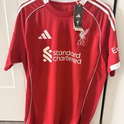 Adidas Liverpool FC Home Jersey 2024/25 Red New With Tags Size XL