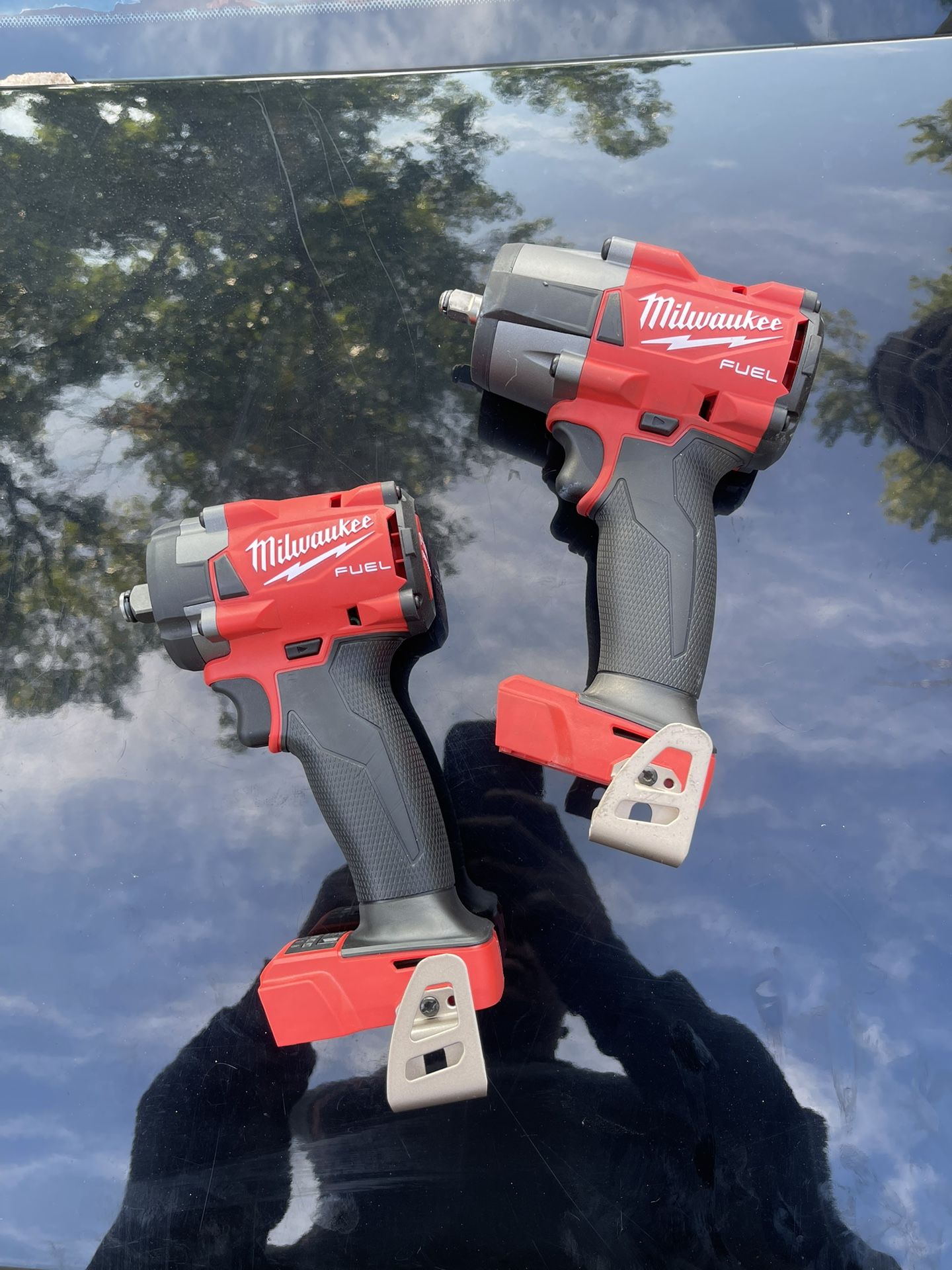Milwaukee M18 FUEL 18V 1/2 Impact & 3/8 Impact bundle