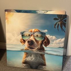Dog Canvas Print