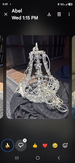Cherry blossom chandelier