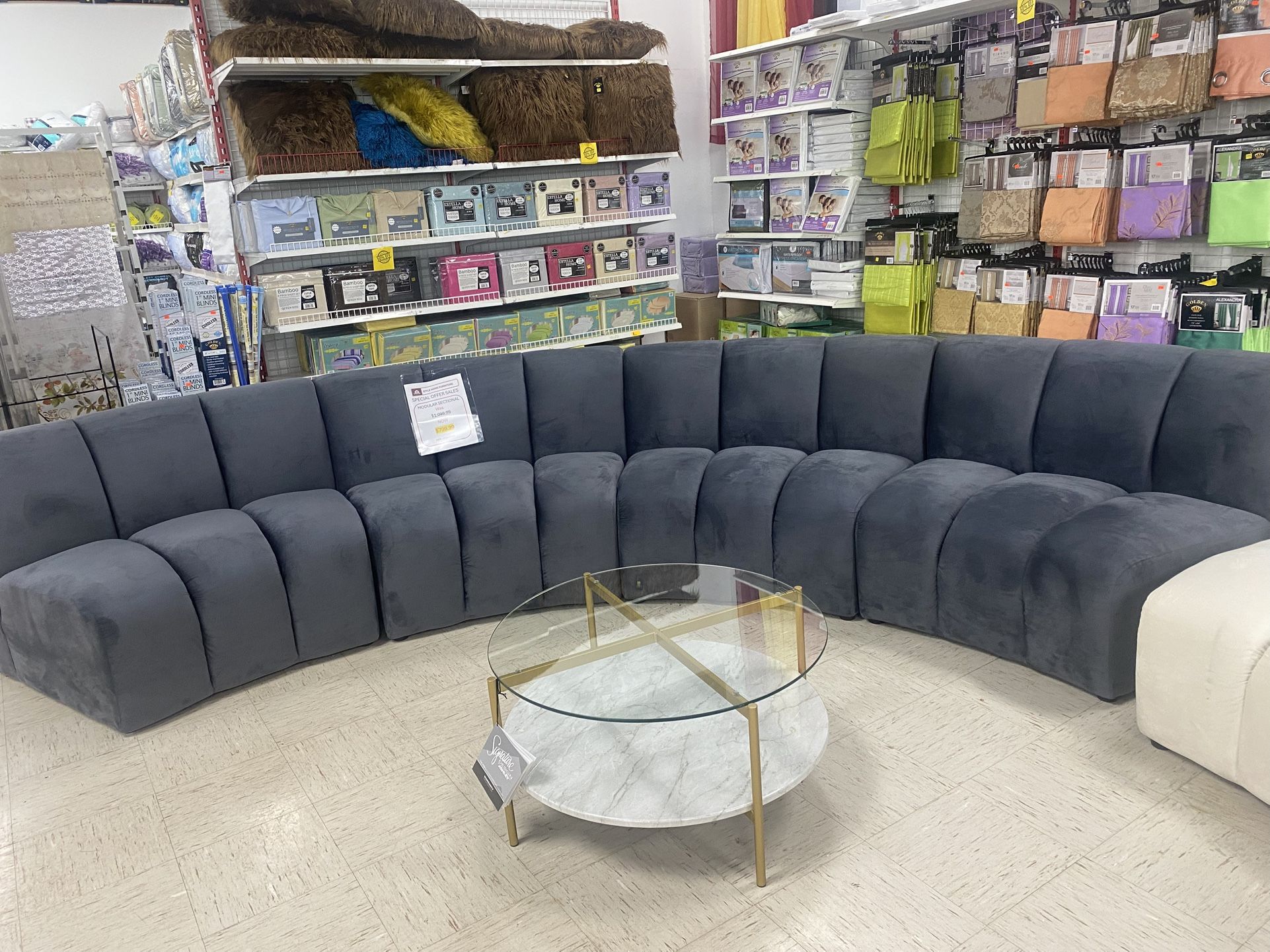 Living Room Modular Sectional $799.99
