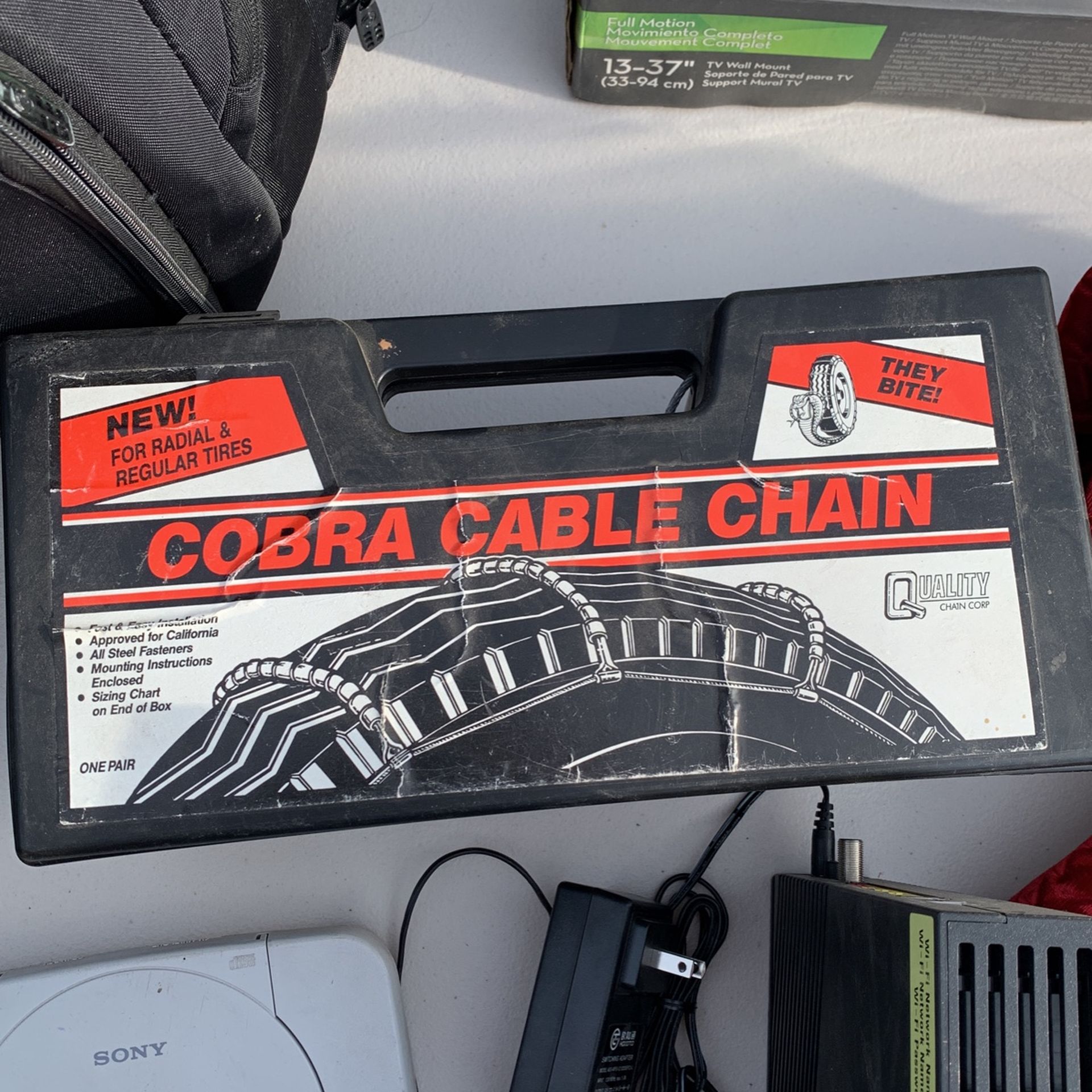 Cable Chains For Tires
