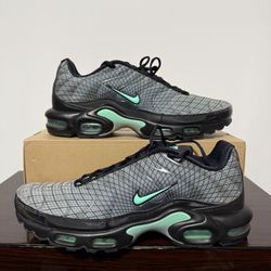 Nike Air Max Plus Spirograph Men's Size 13 Teal Grey Black Shoes FB3351-001 2022
