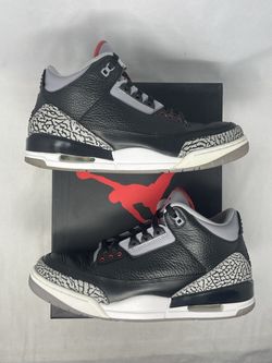 Jordan 3 black cements