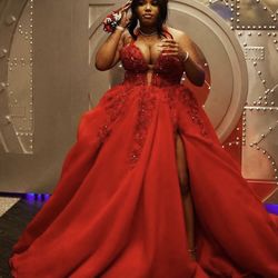 WORN ONCE Plus Size 4x BEAUTIFUL GOWN