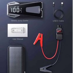 Portable Car Battery Jump Starter 2500AMP peak 5000A
