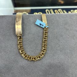 10k Gold Chino Bracelet 