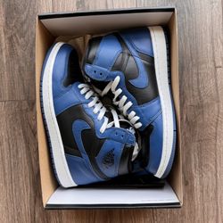 Size 8 - Jordan 1 Retro OG High Dark Marina Blue