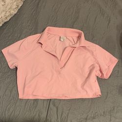 H&M PINK TOP