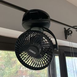 Hanging, Desktop, Clip Fan USB Port 