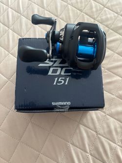 shimano slx dc used 3-4 times in freshwater left handed with box