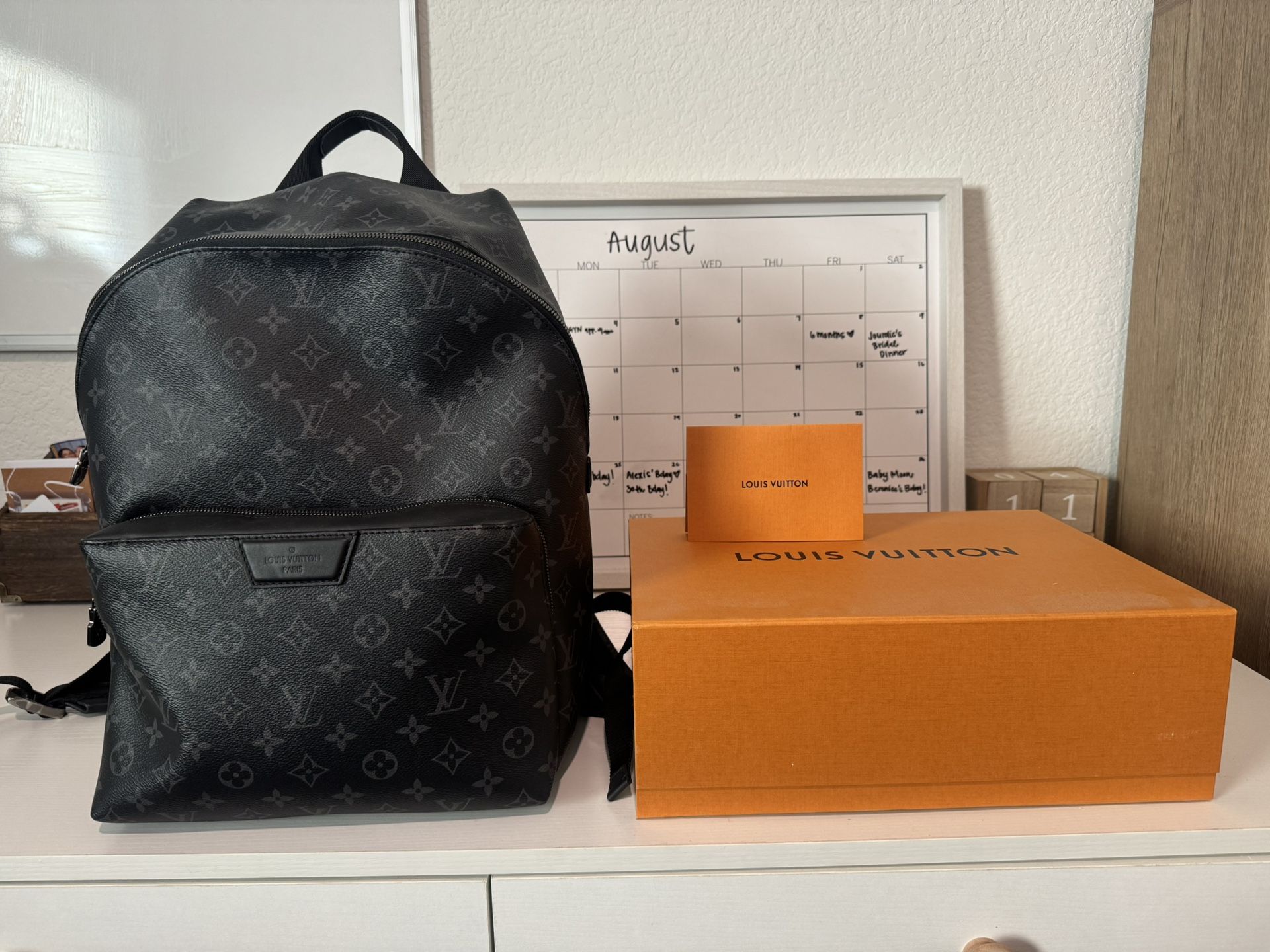 Louis Vuitton Monogram Eclipse Discovery Backpack PM