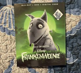 Frankenweenie Blu-Ray & DVD Movie (NO DIGITAL)