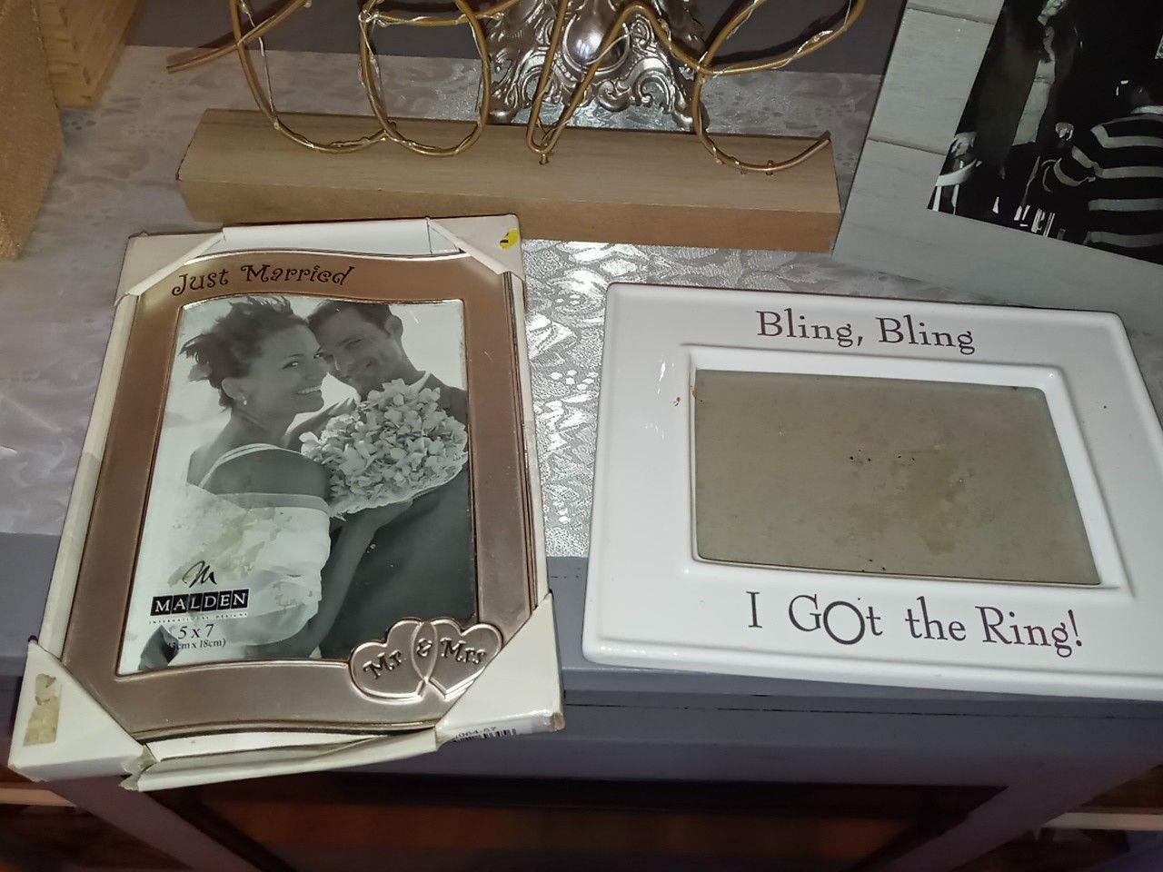 Wedding picture frames