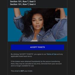 Janet Jackson Tickets