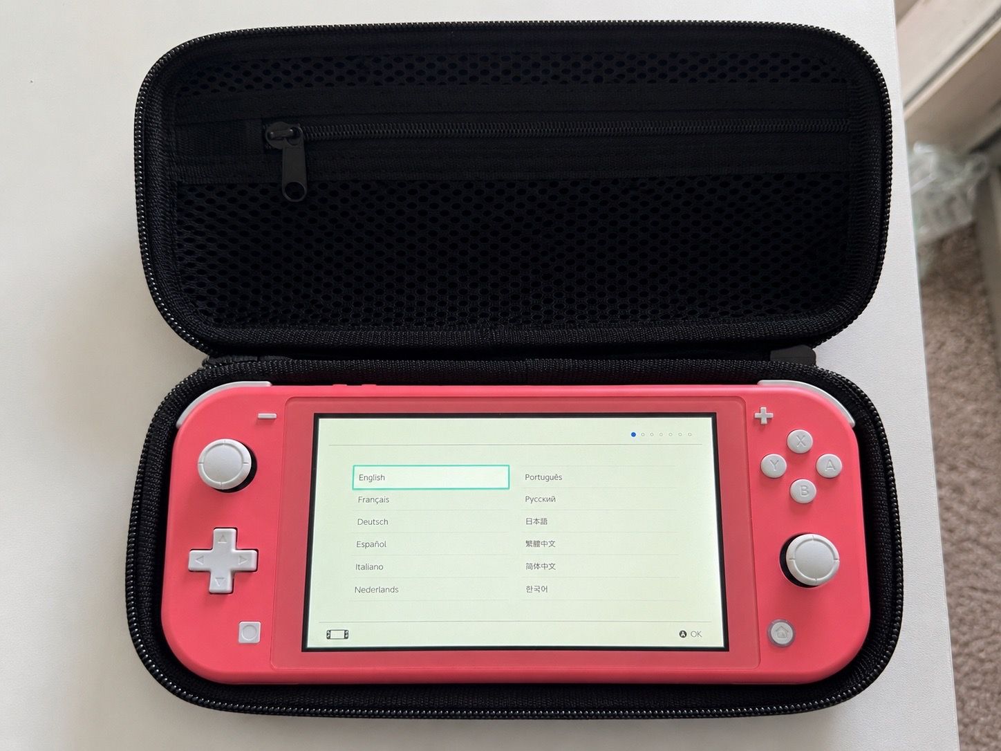 Nintendo Switch Lite Coral Pink