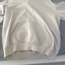 H&M White Hoodie 