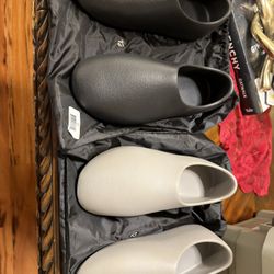 Yeezy SL-01 Sz 12 Black and a Grey Pair